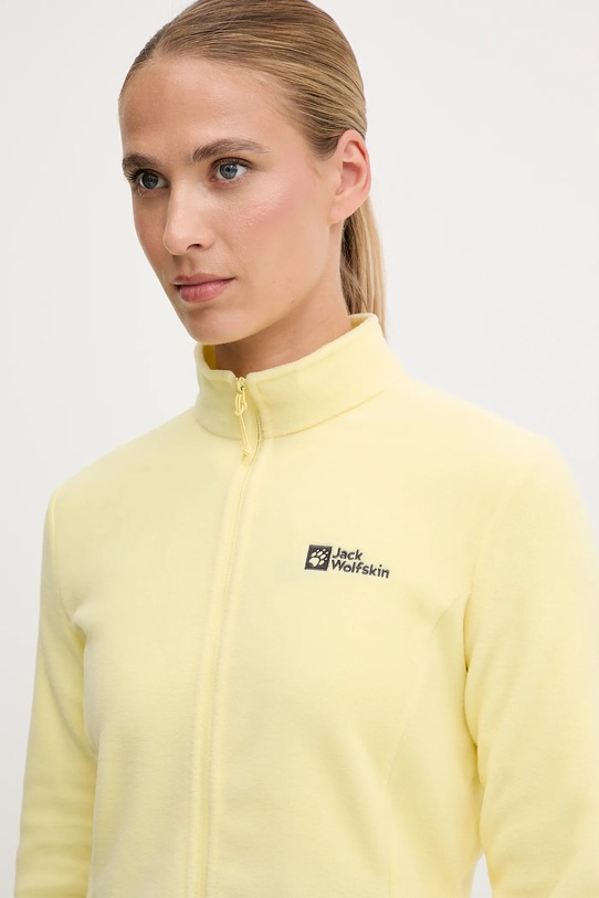 Jack Wolfskin bluza sportowa Taunus żółty 1711391