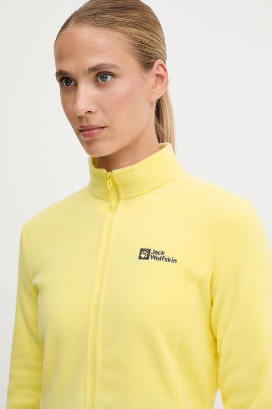 Jack Wolfskin hanorac Taunus galben 1711391