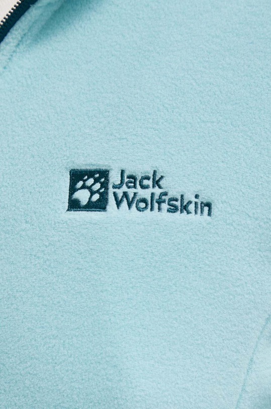 Sportovní mikina Jack Wolfskin Taunus 1711391 tyrkysová
