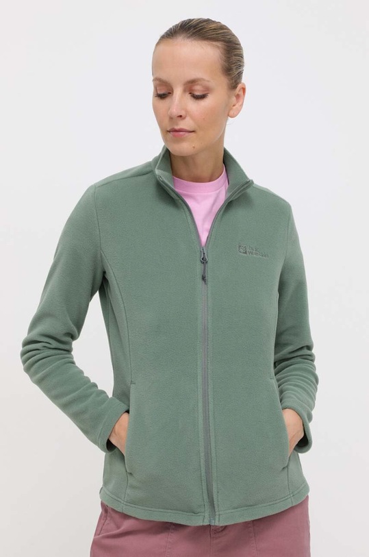 Jack Wolfskin bluza sportowa Taunus zielony 1711391
