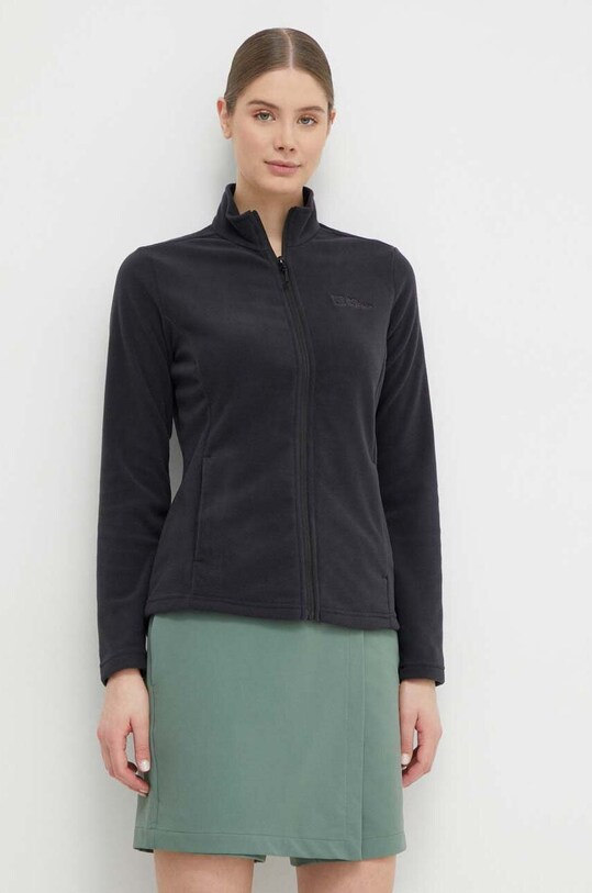 Спортивна кофта Jack Wolfskin Taunus чорний 1711391