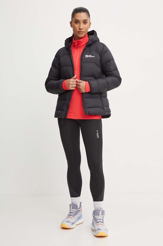 Αθλητική μπλούζα Jack Wolfskin Baiselberg 1711401 κόκκινο AW24