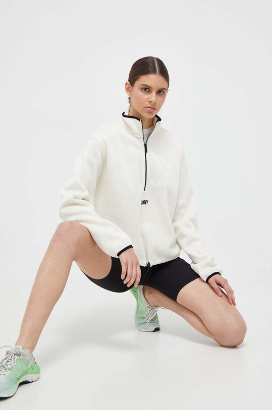 Dkny bluza pozostałe beżowy DP2T8237