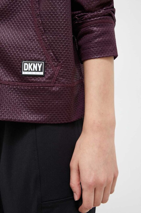 Dkny bluza DP3J8949 burgundia