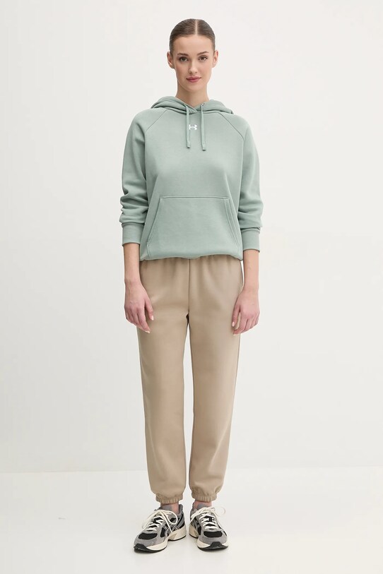 Under Armour bluza 1379500 verde SS25