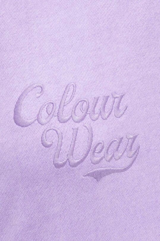 Colourwear hanorac de bumbac 7010389 violet