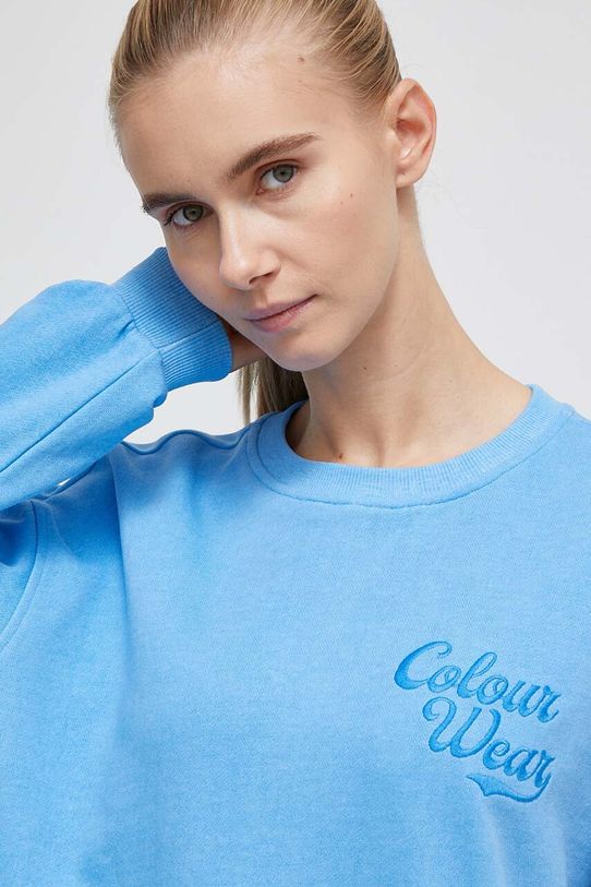 Bavlnená mikina Colourwear modrá 7010390