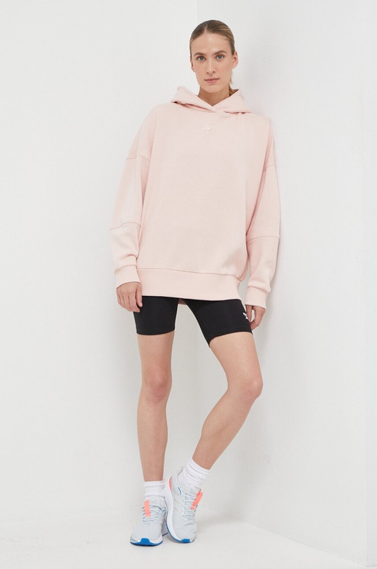 Reebok bluza LUX COLLECTION 100035615 różowy AW23