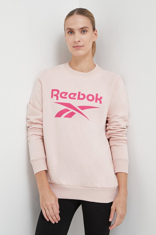 Reebok bluza pozostałe różowy 100037627