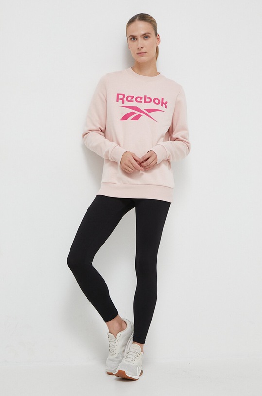 Reebok bluza 100037627 różowy AW23