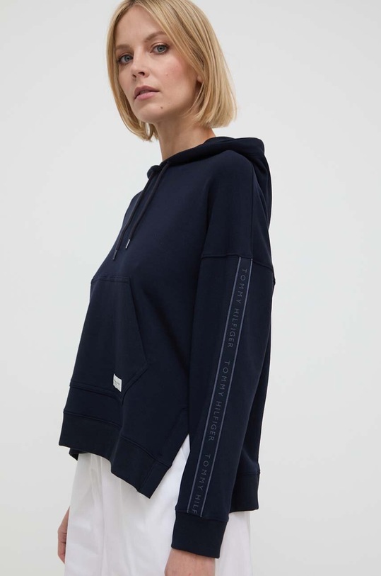 Mikina Tommy Hilfiger námořnická modř UW0UW04783