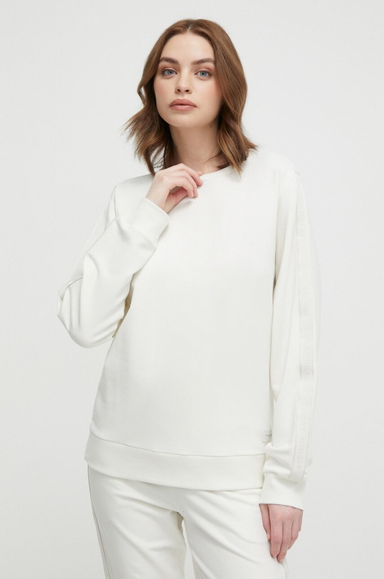 Кофта лаунж Tommy Hilfiger з еластаном бежевий UW0UW04784