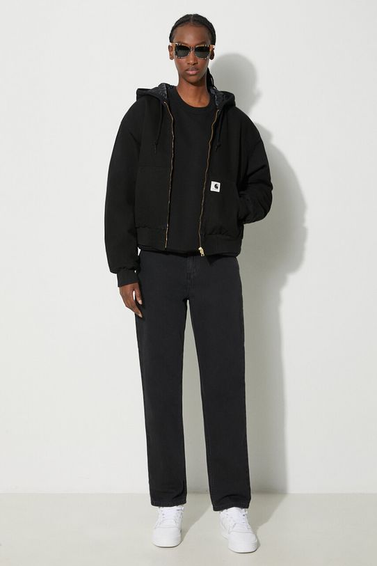 Carhartt WIP cotton sweatshirt I032643.0M4XX black AW23