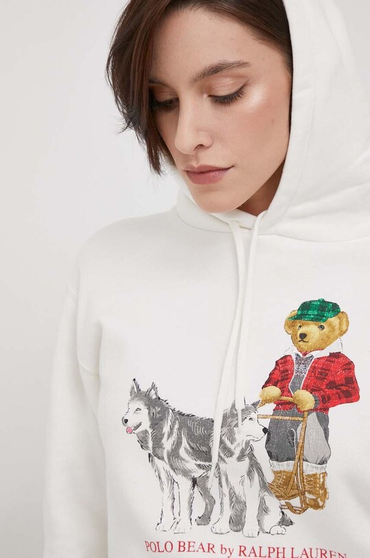 Mikina Polo Ralph Lauren bílá 211916108