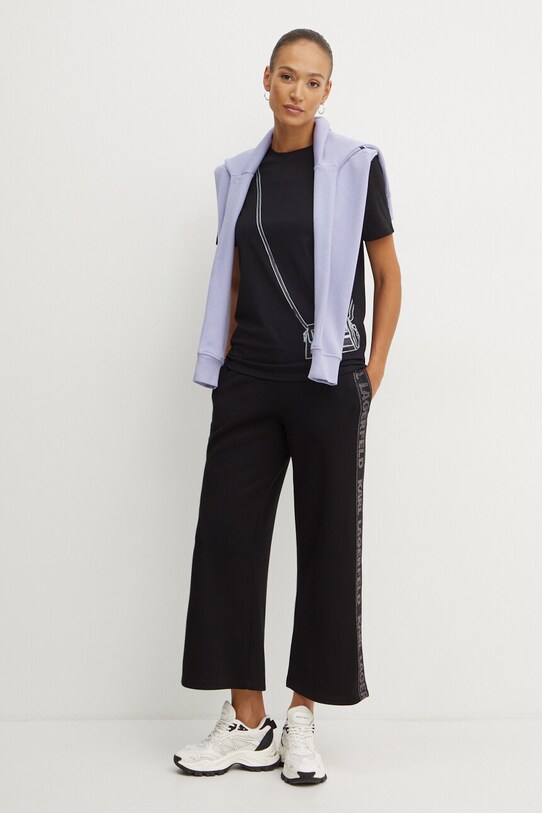 Îmbrăcăminte Karl Lagerfeld bluza 236W1831 violet