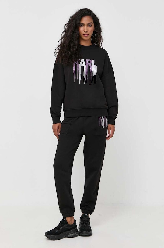 Μπλούζα Karl Lagerfeld 236W1807 μαύρο AW23