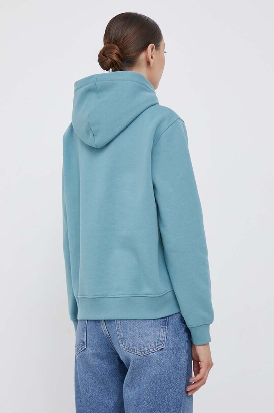 Oblečenie Mikina Calvin Klein Jeans J20J221066 tyrkysová