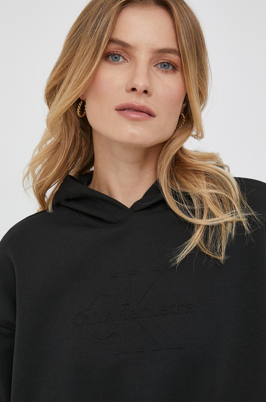 Mikina Calvin Klein Jeans černá J20J221929