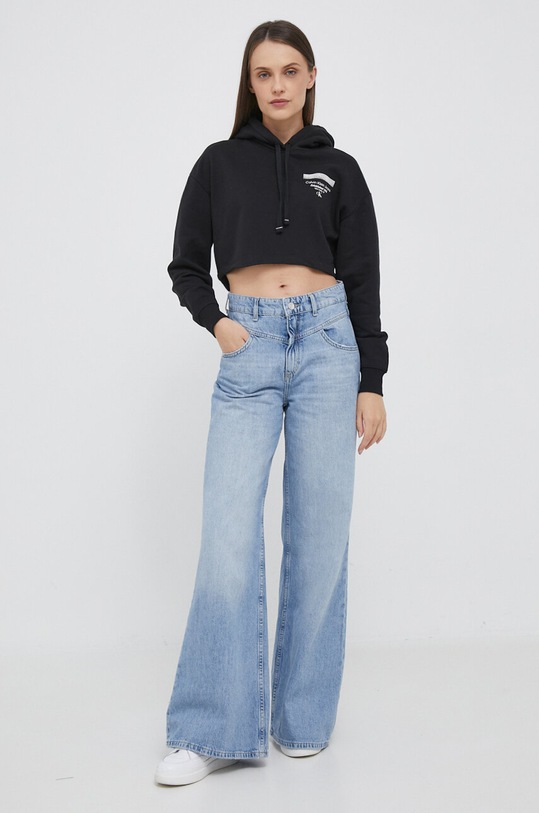 Calvin Klein Jeans bluza J20J221945 czarny AW23