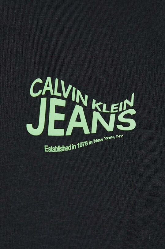 Calvin Klein Jeans bluza J20J222227 negru