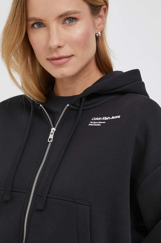 Calvin Klein Jeans bluza J20J222377 czarny
