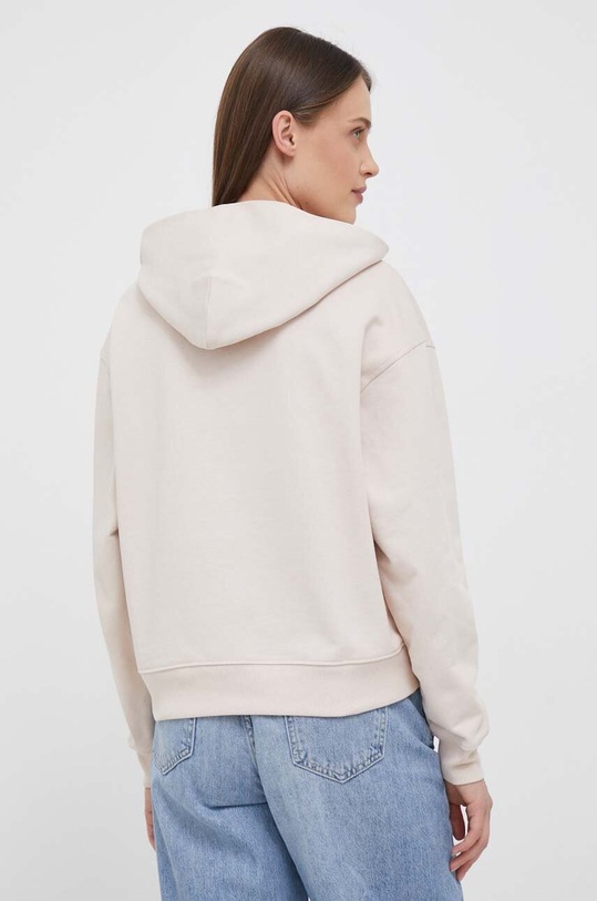 Oblečenie Bavlnená mikina Calvin Klein Jeans J20J222732 béžová