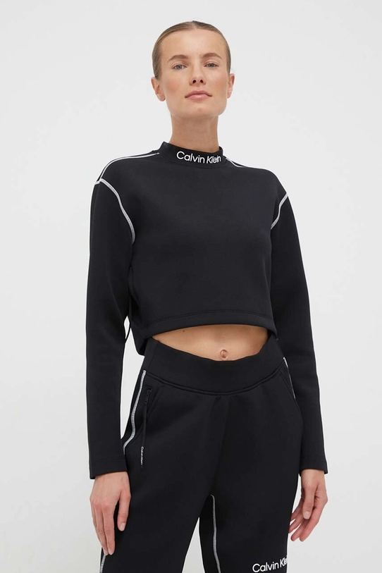 Calvin Klein Performance bluza treningowa z elastanem czarny 00GWF3W326