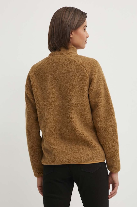 Odzież Fjallraven bluza polarowa Vardag Pile F84789.232 brązowy