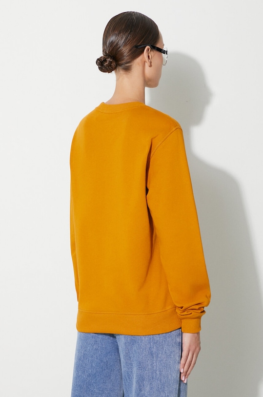 Oblečení Bavlněná mikina Fjallraven 1960 Logo F87230.166 oranžová