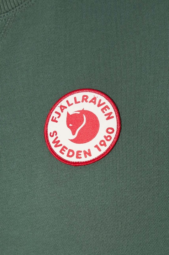 Fjallraven bluza bawełniana 1960 Logo Badge Sweater F87230.679