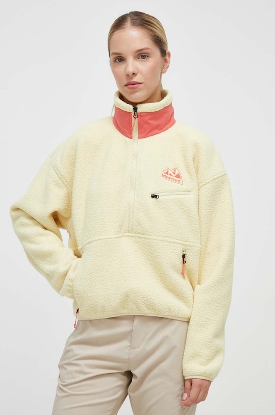 Marmot bluza sportowa '94 E.C.O. bez kaptura żółty M14197