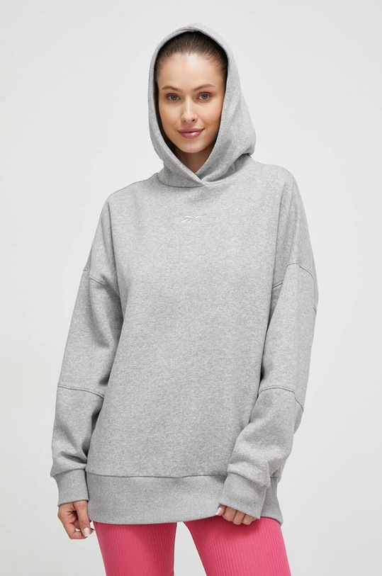 Кофта Reebok LUX COLLECTION з капюшоном сірий 100035624