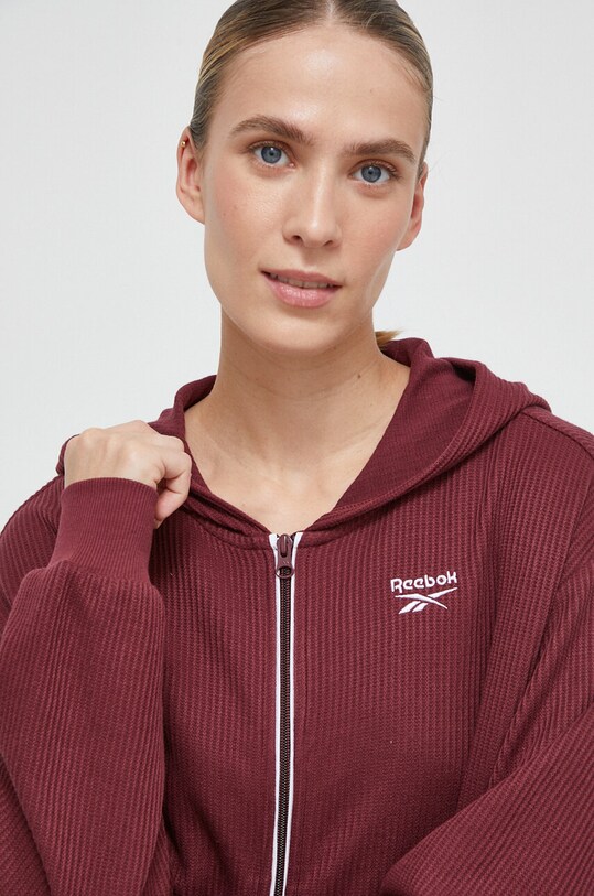 Reebok bluza bordowy 100037121