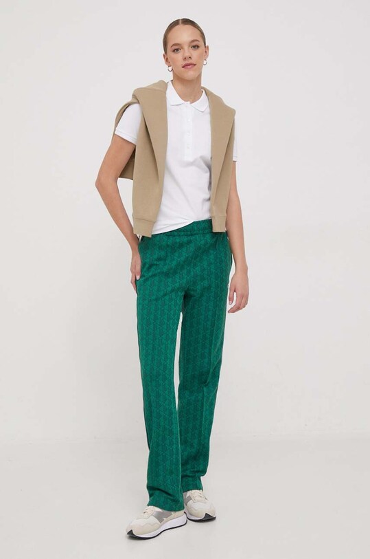 Lacoste spodnie dresowe XF0860 zielony AW23