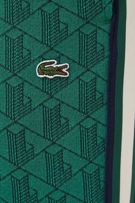 Lacoste spodnie dresowe zielony XF0860