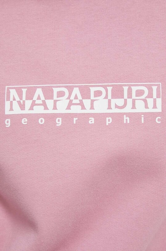 Napapijri felpa B-BOX W C S NP0A4GXTP871 rosa