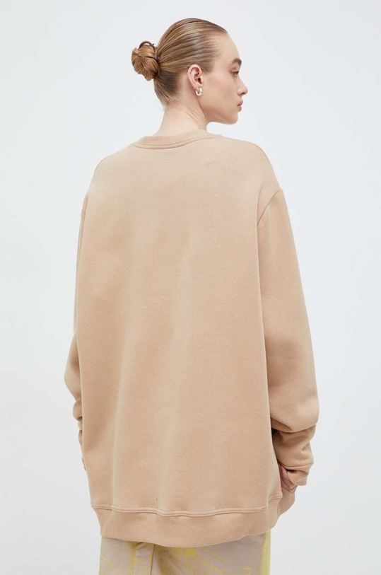 Odjeća Pamučna dukserica MMC STUDIO SWEATSHIRT.LABEL bež