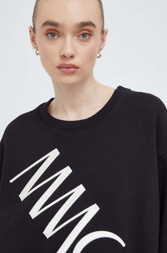 MMC STUDIO bluza bawełniana czarny SWEATSHIRT.LABEL