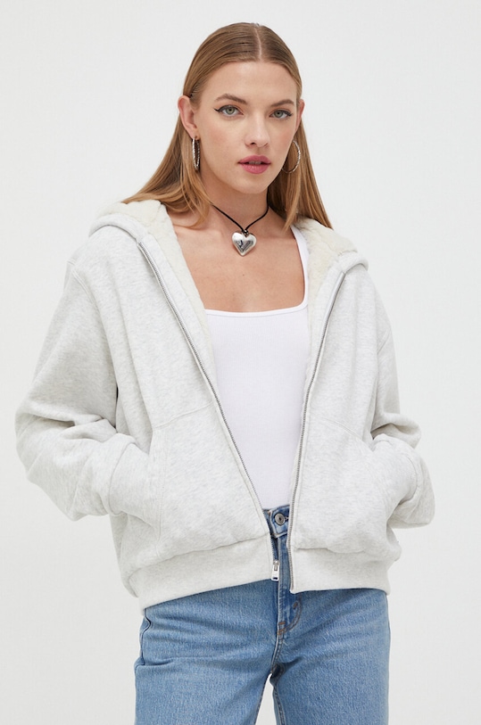 Mikina Hollister Co. směs šedá KI352.3129.112