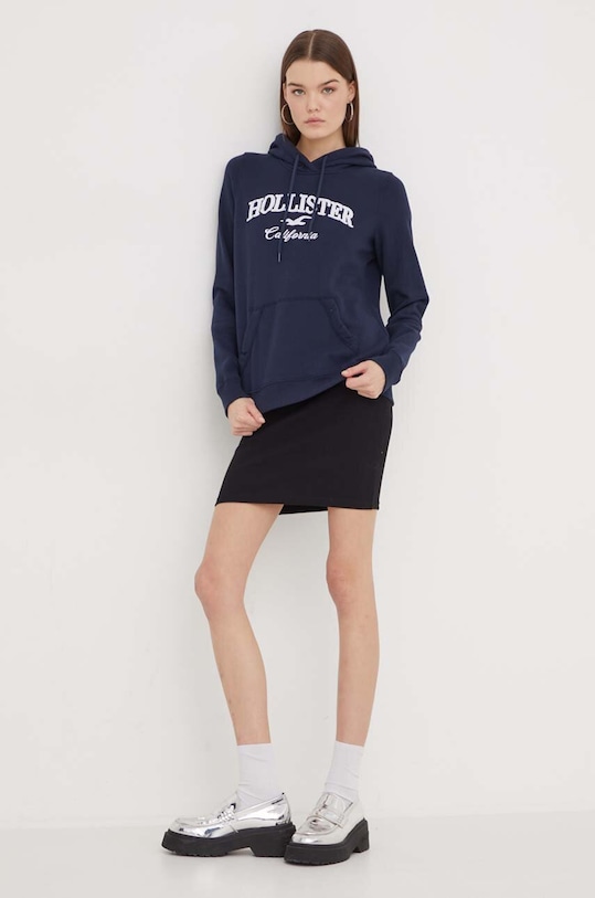 Hollister Co. bluza KI352.3163.200 granatowy AW23