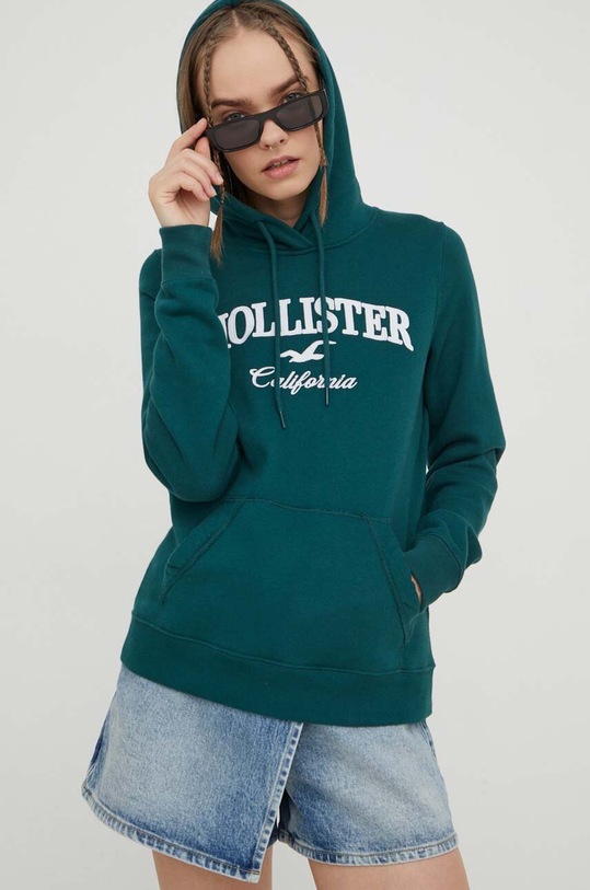 Hollister Co. bluza pozostałe zielony KI352.3188.300