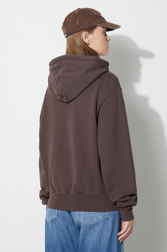 Odjeća Pamučna dukserica Heron Preston Censored Hoodie HWBB024F23JER0036037 smeđa