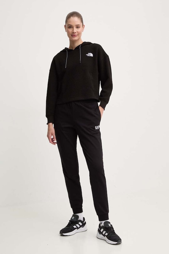 The North Face bluză Mhysa NF0A853WJK31 negru SS24
