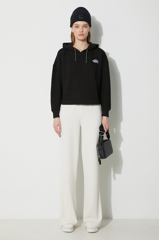 The North Face felpa Mhysa NF0A853WJK31 nero SS24