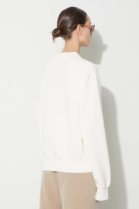 Clothing Heron Preston cotton sweatshirt Nf Heron Bw Crewneck HWBA014C99JER0030110 beige