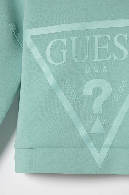 Дівчинка Дитяча кофта Guess J2BQ35.FL03S.9BYX бірюзовий