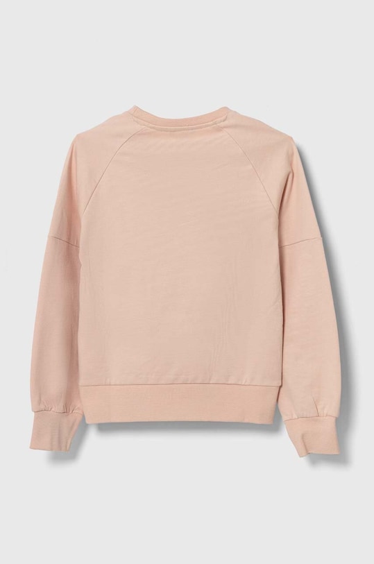 Dětská bavlněná mikina Guess J3YQ08.KA6R4.9BYX růžová AW23