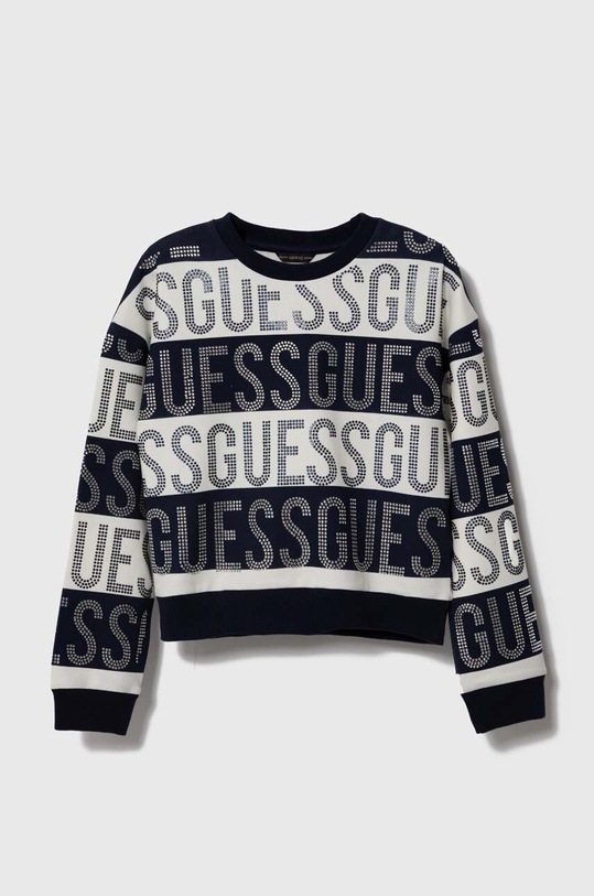 Detská mikina Guess J3YQ09.KAE30.9BYX tmavomodrá AW23