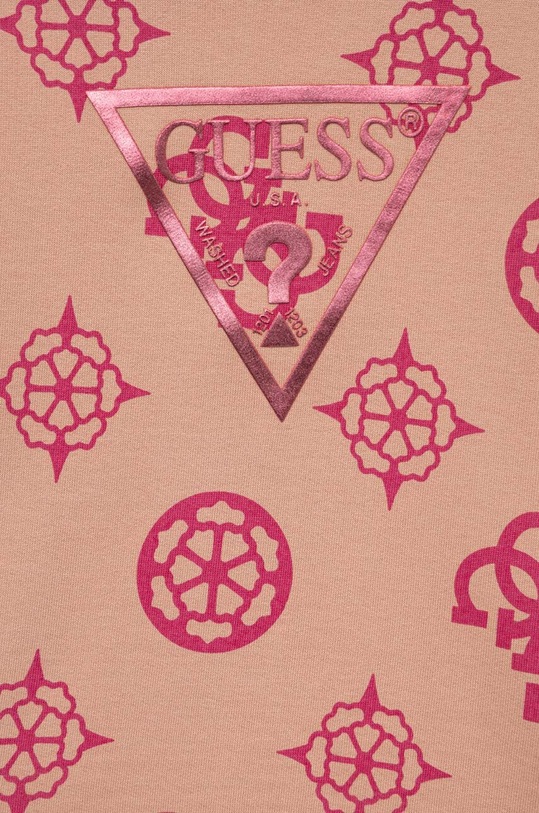 Djevojčice Dječja pamučna dukserica Guess K3YQ03.KA6R3.9BYX roza