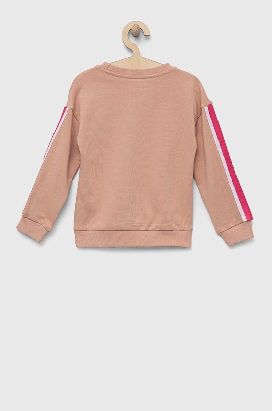 Παιδική βαμβακερή μπλούζα Guess K3YQ08.KA6R3.9BYX ροζ AW23